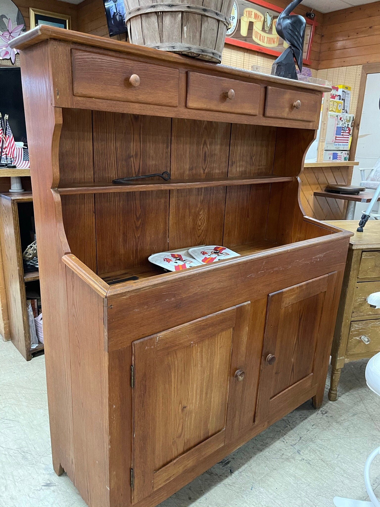 Antiguo fregadero seco de espalda alta gabinete de cocina | Etsy