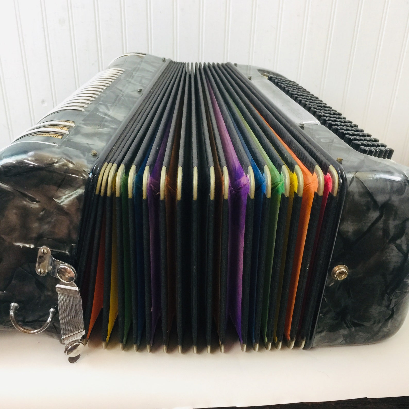 VINTAGE Piano Accordion Musical Instrument Case Squeeze Box Etsy UK