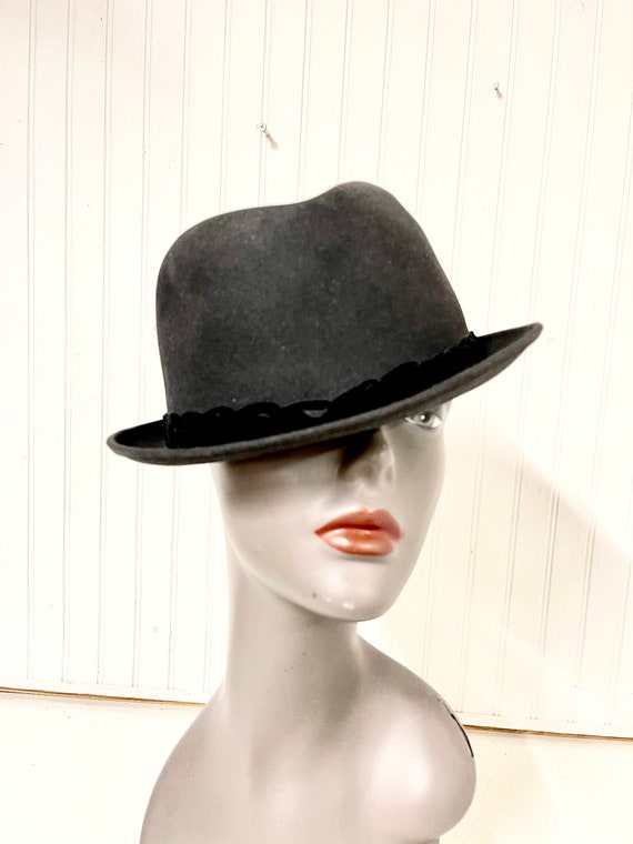 Vintage Hat,Fedora hat, Mens Hat, Hat, fashion, re