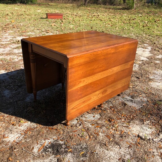 Jefferson woodworking company 2024 drop leaf table