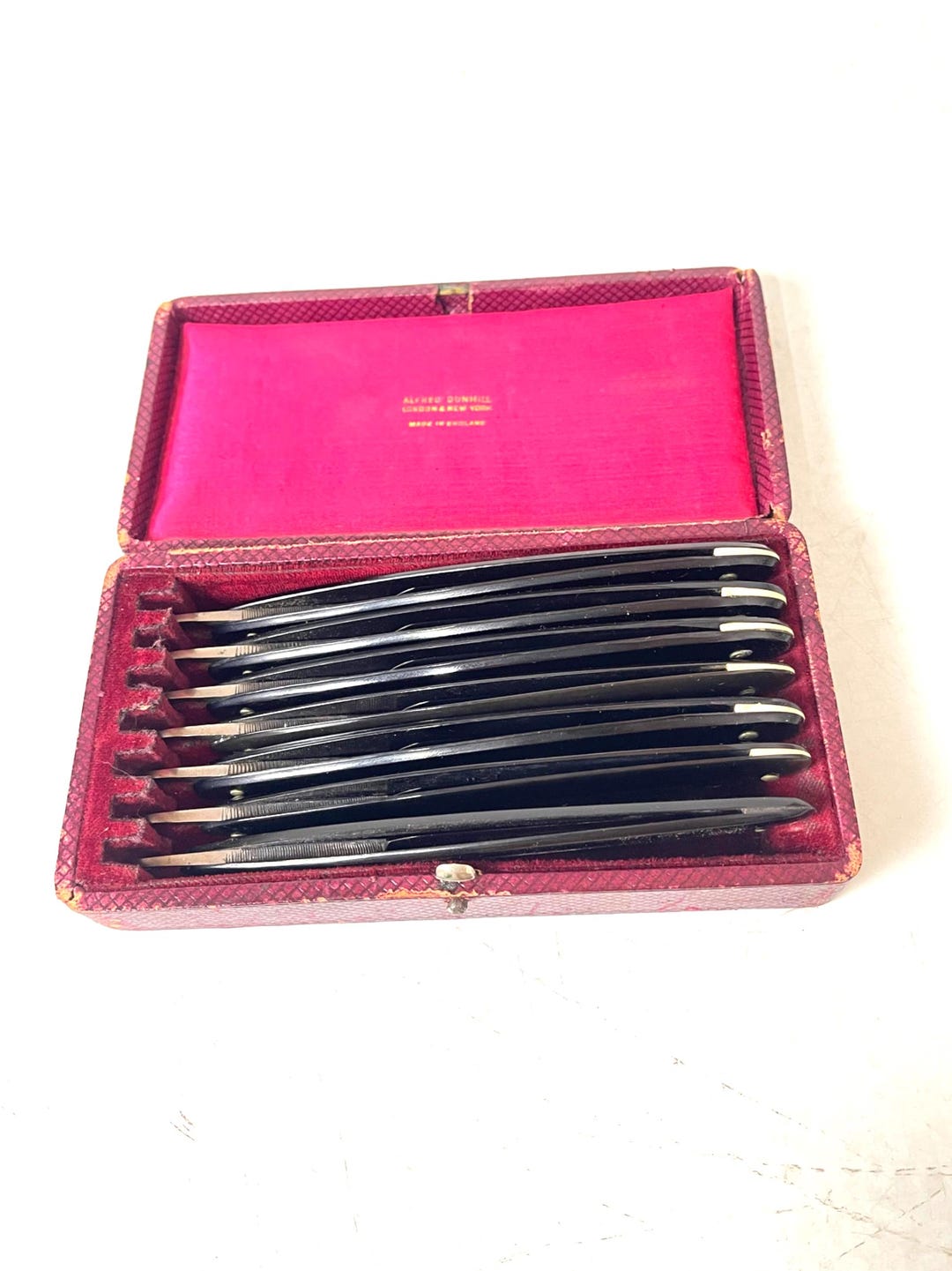 Old Razor Set ANTIQUE RAZOR SET, Alfred Dunhill, 7 Day Razor Set, Vintage Razor ...