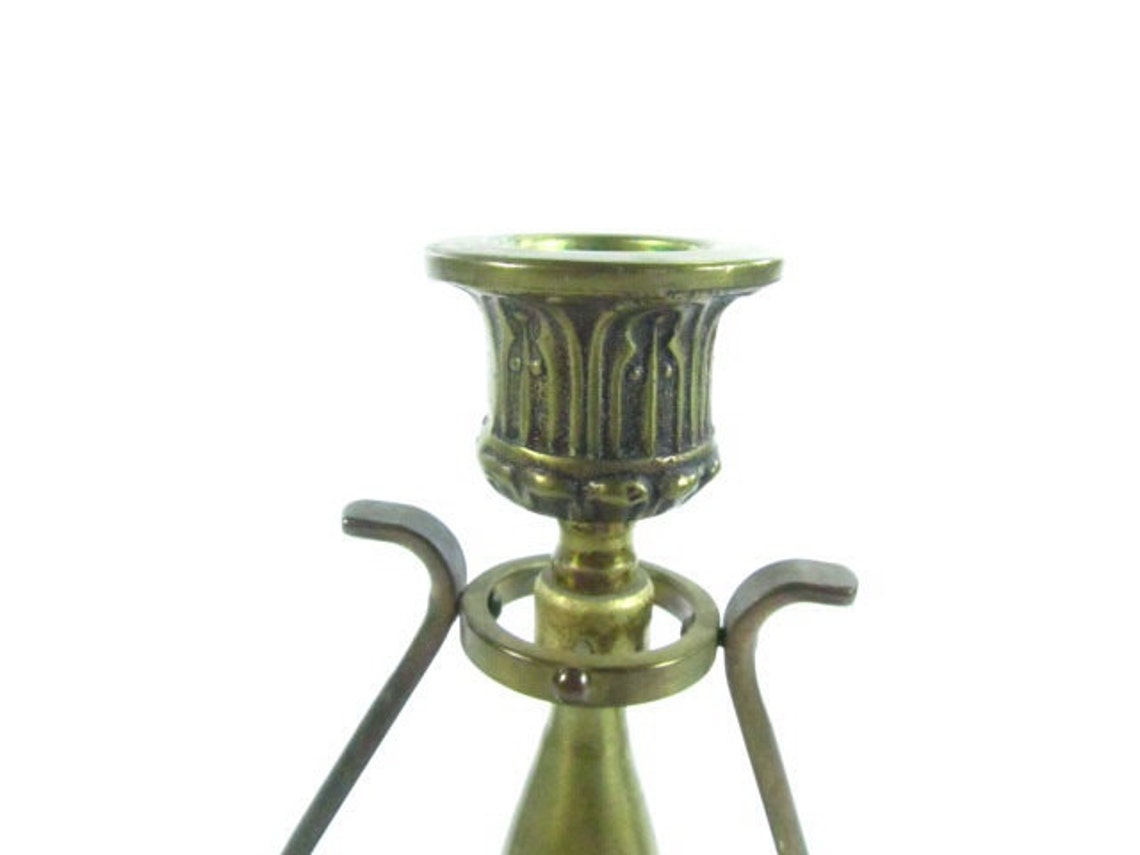 Brass Candle Holderships Gimbel gimbal L Candle Holder Etsy