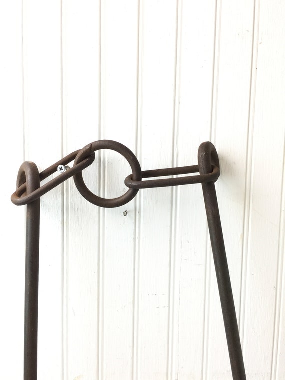 Farmhouse, Vintage Tool, Hay Hook, Ice Tongs, Barn Tool, Antique Tool, Wall  Hanging, Farm Implement, Ranch Decor, Rust, Iron, Rustic, Black -  UK