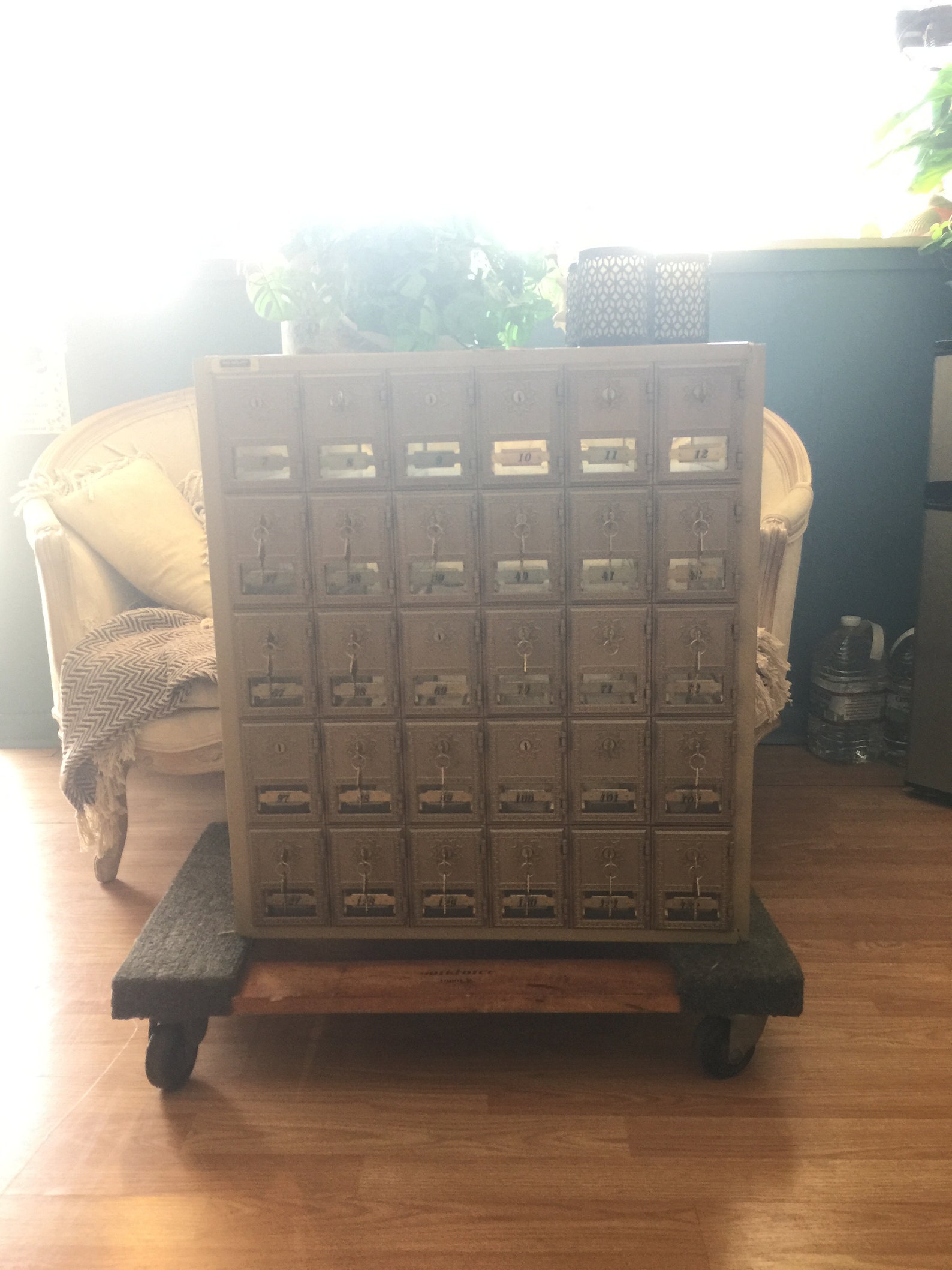 RESERVED. post office box mail brass mail box Etsy