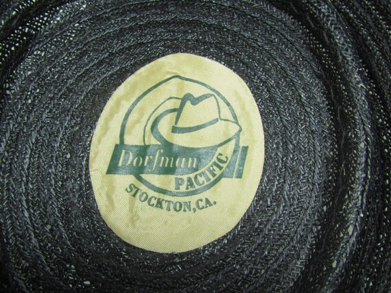 Vintage Hat, straw hat, Fedora, OOAK hat, Mens Ha… - image 3