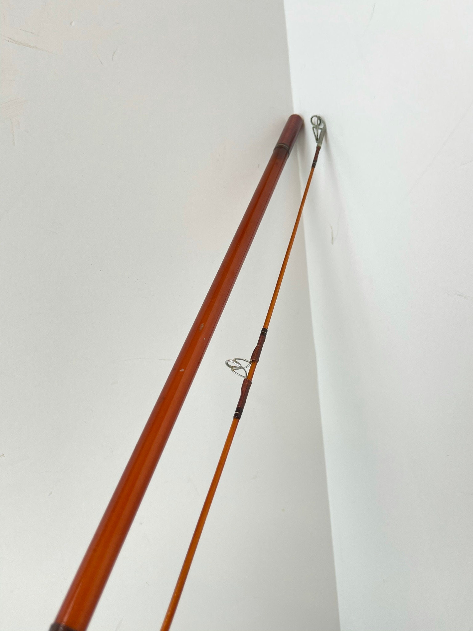 Vintage Daiwa Diamond Fishing Rod, Hard Case Fishing Rod Holder