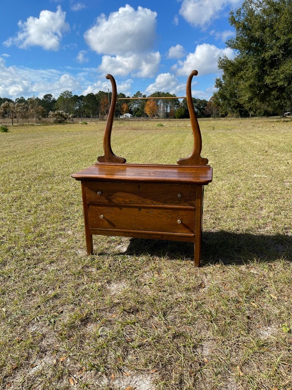 Vintage dry sink sale cabinet