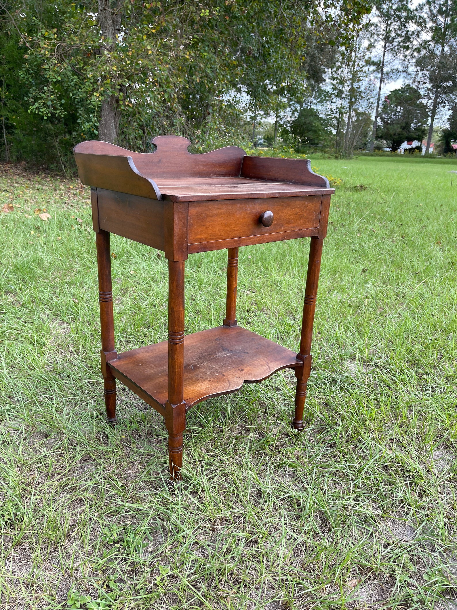 Antique Dry Sink Primitive Rustic Design Wood Oak Etsy