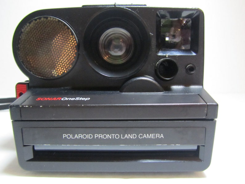 VINTAGE POLAROID SONAR Camera, Polaroid sx-70, Sonar Autofocus, Sonar One Step, Pronto Land Camera image 1