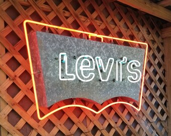 Levis Neon Sign - Etsy