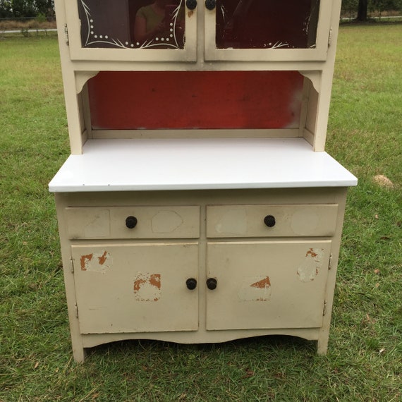 Kitchen hutch vintage deals