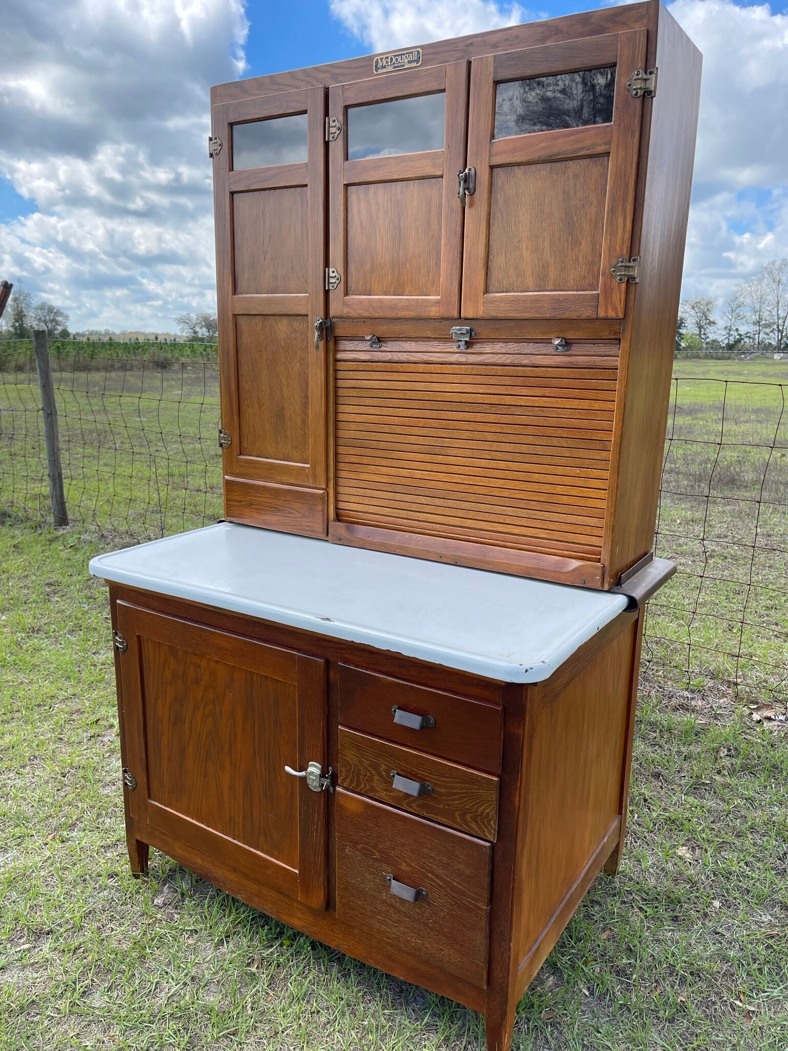 Mcdougall hoosier sale cabinet