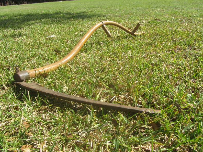 Farm implement antique scythe farm tool antique tool wall Etsy