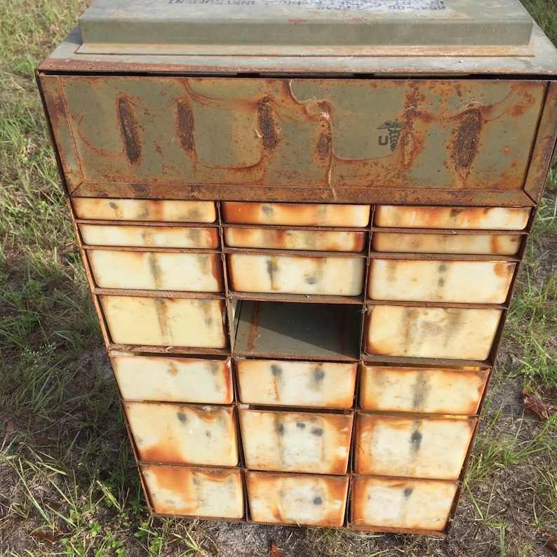 Military medical storage drawers military organizer Etsy