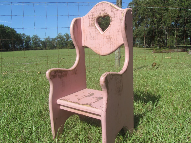 Childs Shabby Chic Chair Photo Prop Children S Pictures Children S Furniture Pink Distressed