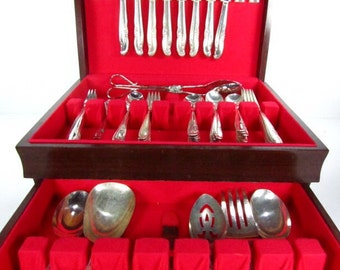 W.M.RODGERS SILVERWARE, Extra plate Silverplate Silverware, Silverware Flatware set, wedding, Silverplate