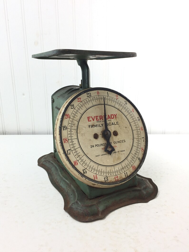 Antique Scale Eveready Family Scale Utility Scale Farmhouse Etsy