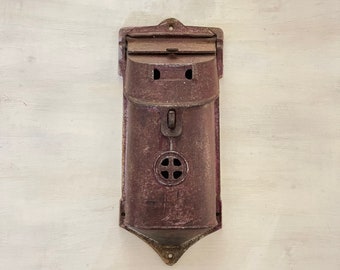 Mailbox Hanging Cabins Metal Numbered Antique Set