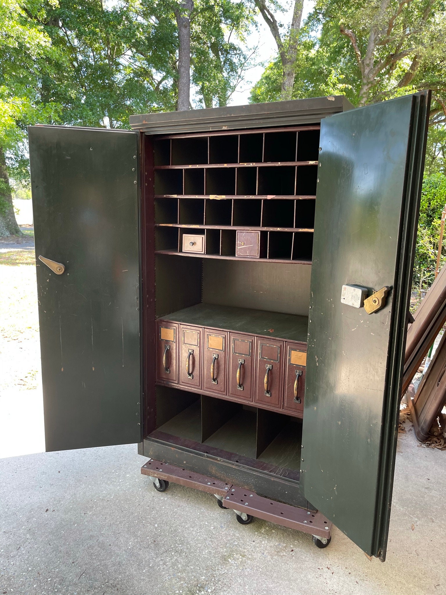 Vintage Document Safe Vintage file Globe Wernicke Etsy