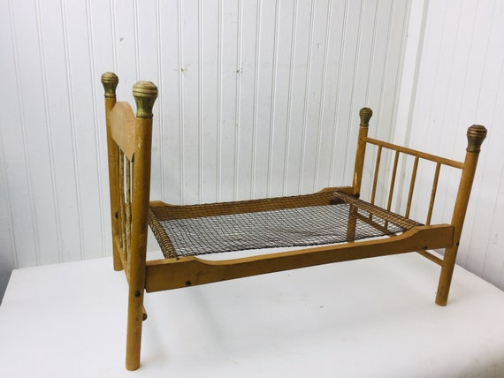 antique doll bed
