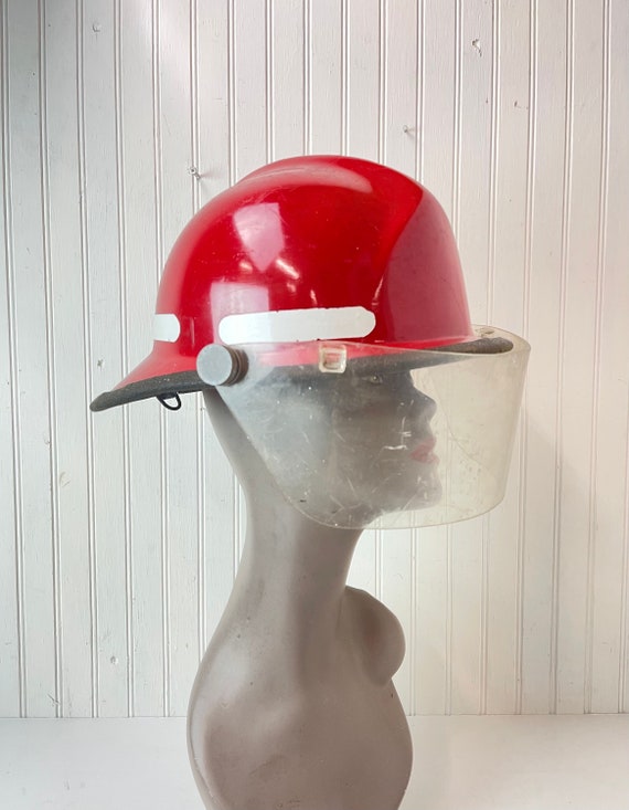 Vintage Fireman helmet, Hat, Fire helmet, Cairns B