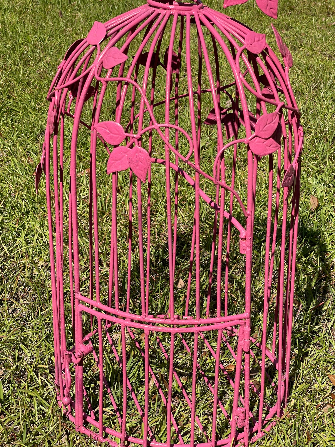 Vintage Birdcage , Metal Birdcage, Wedding Decor, Decorative Bird Cage ...