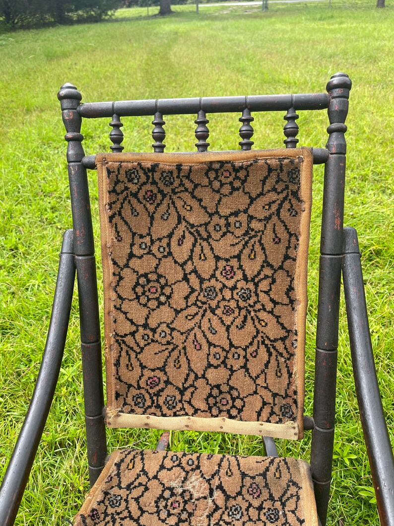 Vintage Rocking Chair Antique Wood Chair Furniture Bent Etsy