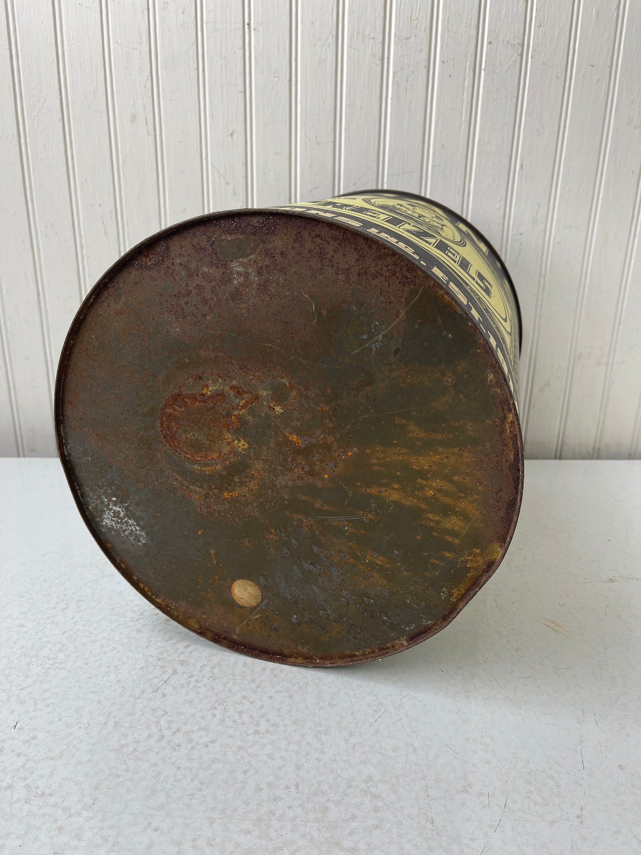 アンティーク ガラス メタル ケース REISMAN PRETZELS アメリカ