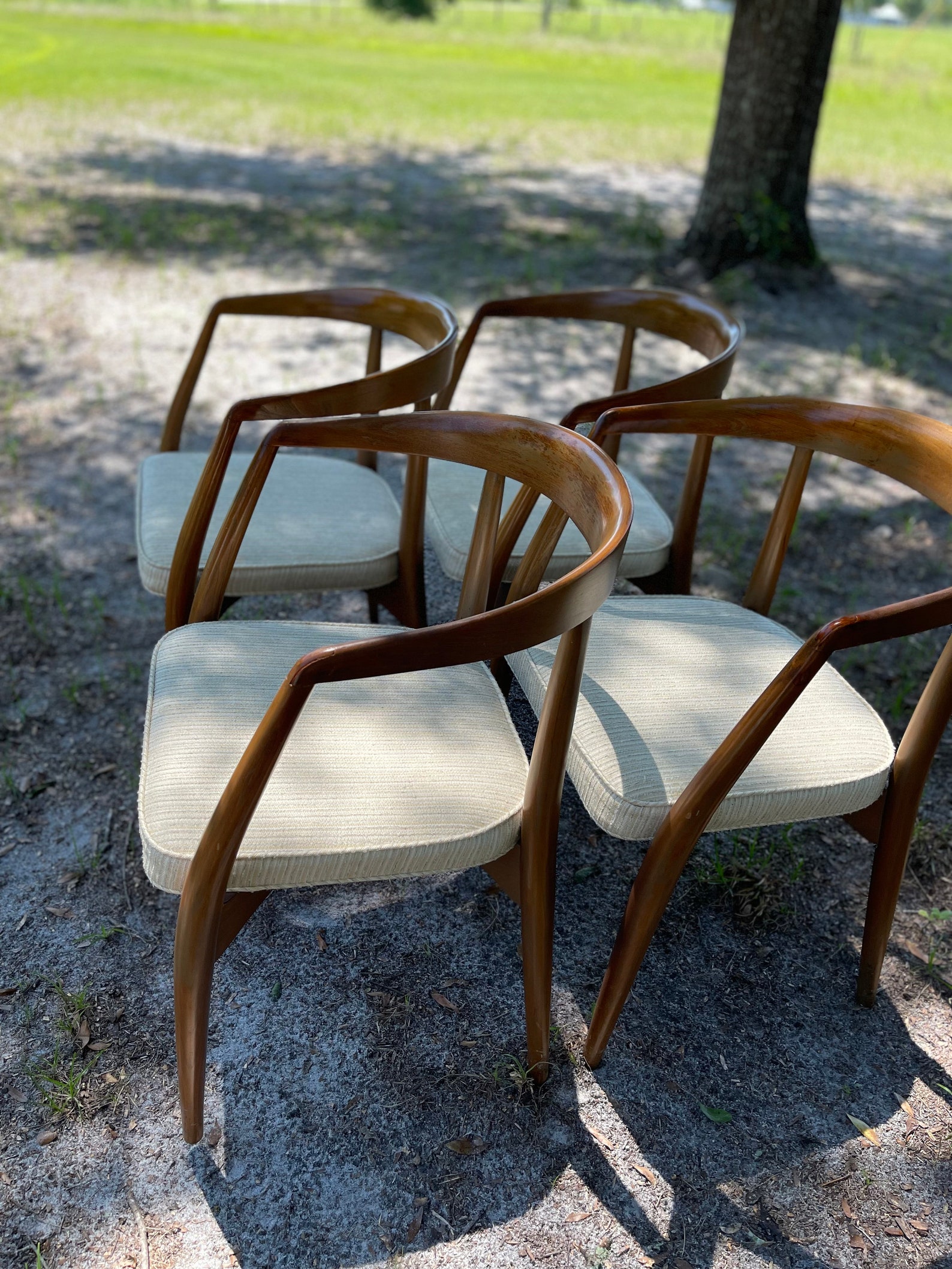 Vintage Chairs, MCM Dining Chairs, Danish Modern Furniture, MCM Decor