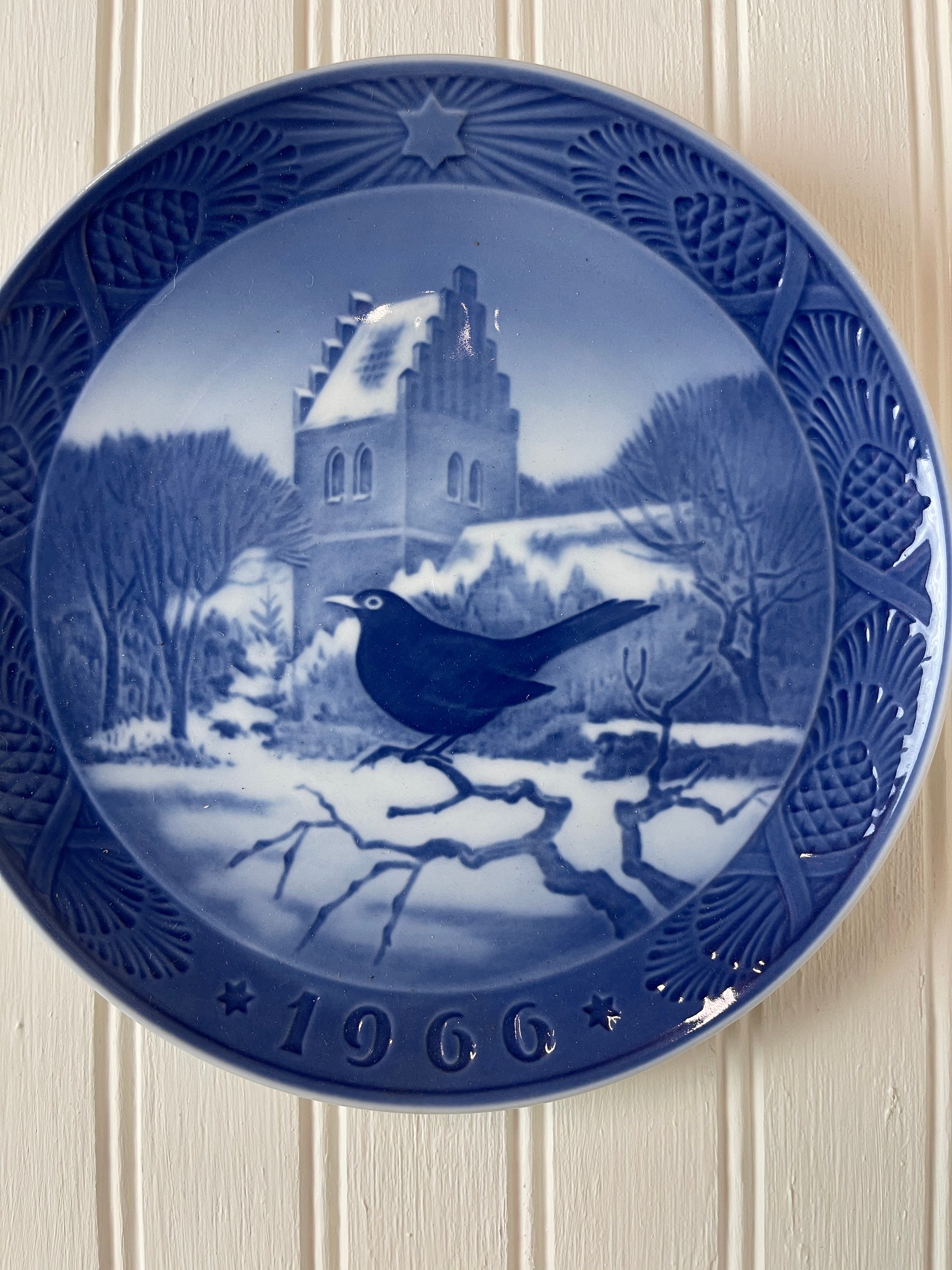 Royal Copenhagen Plates, Denmark, Danish Dishes, Blue Plate, Set