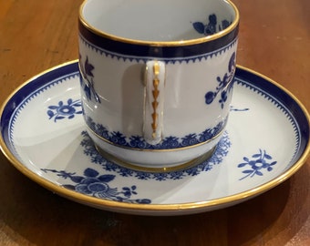 Tiffany and Co. Spode Teacup and Saucer Set, Gift, Collectible Tea