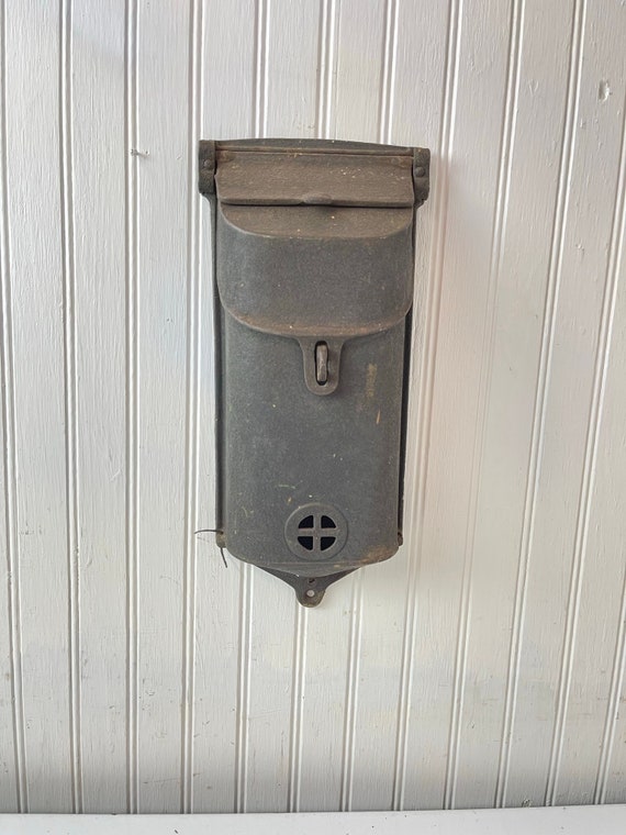 Antique Griswold Cast Iron Mailbox Apartment Mailbox Etsy