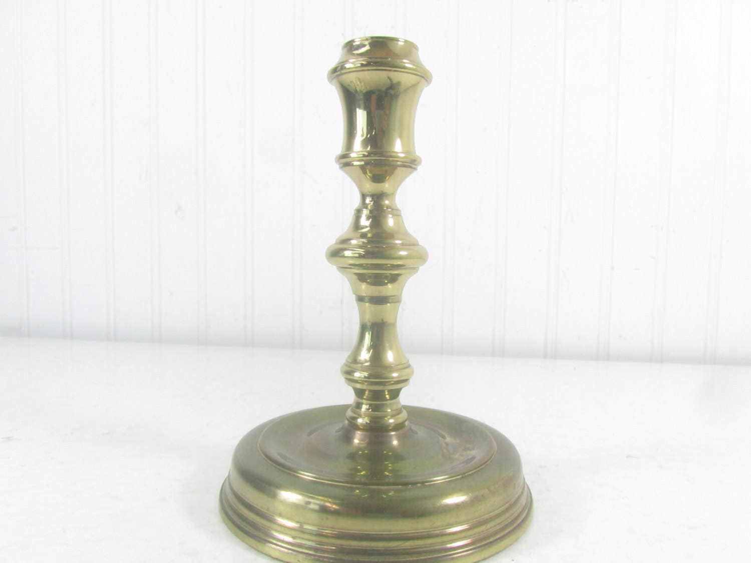 BRASS CANDLE HOLDER Brass Centerpiece Shabby Chic Candle Etsy