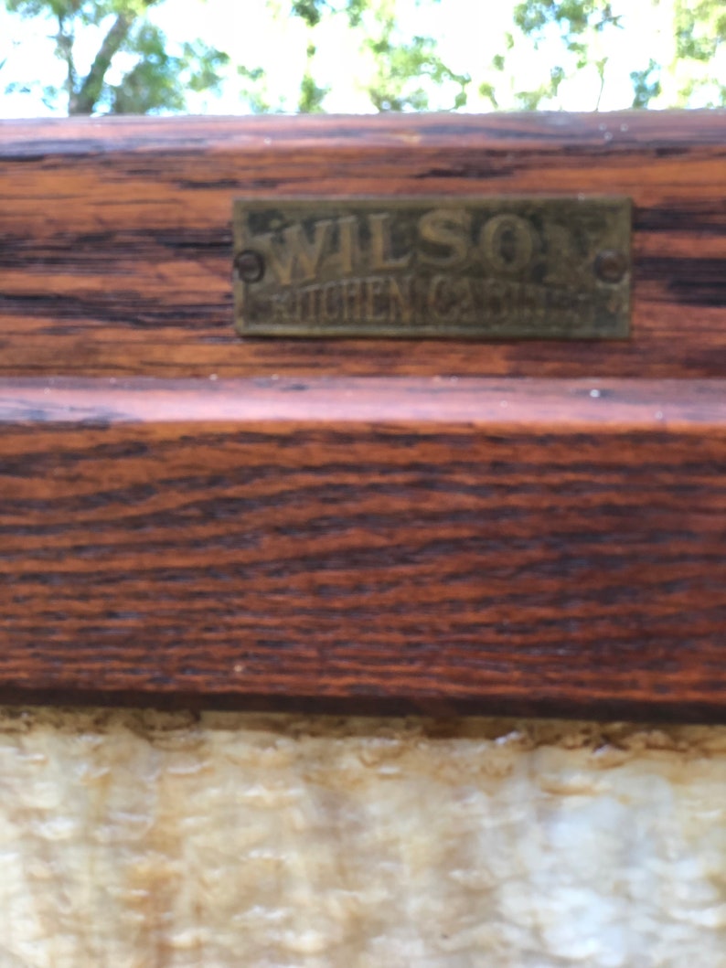 Wilson kitchen cabinets Vintage  hoosier cabinet vintage kitchen, hutch china cabinet kitchen furniture wood cabinet bakers cabinet