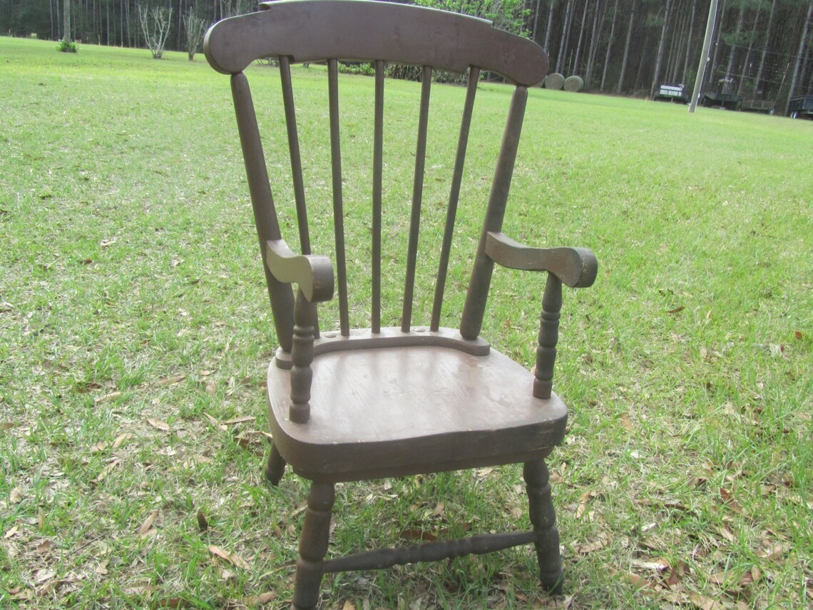 Vintage Chair Wood Chair Furniture Antique Wood Chair Etsy
