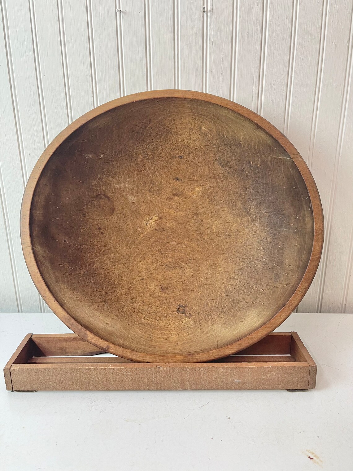 Antique Dough Bowl Wood Bowl Hand Carved Bowl Rustic Bowl - Etsy