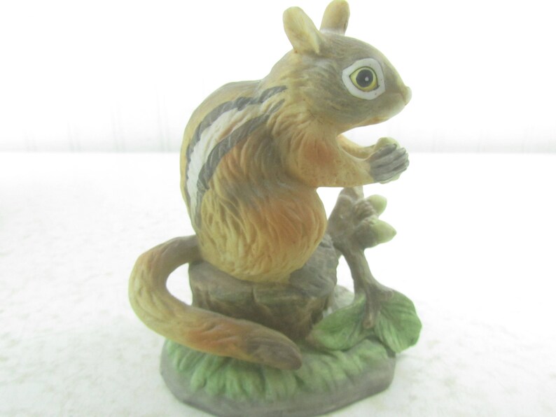 SQUIRREL FIGURINE Lefton Figurine Squirrel Whimsical Nick | Etsy