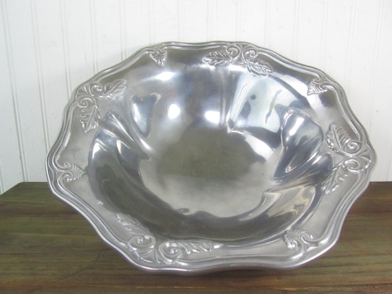 LENOX SILVER BOWL, Vintage Bowl, Retro Kitchen, Kitchen Decor