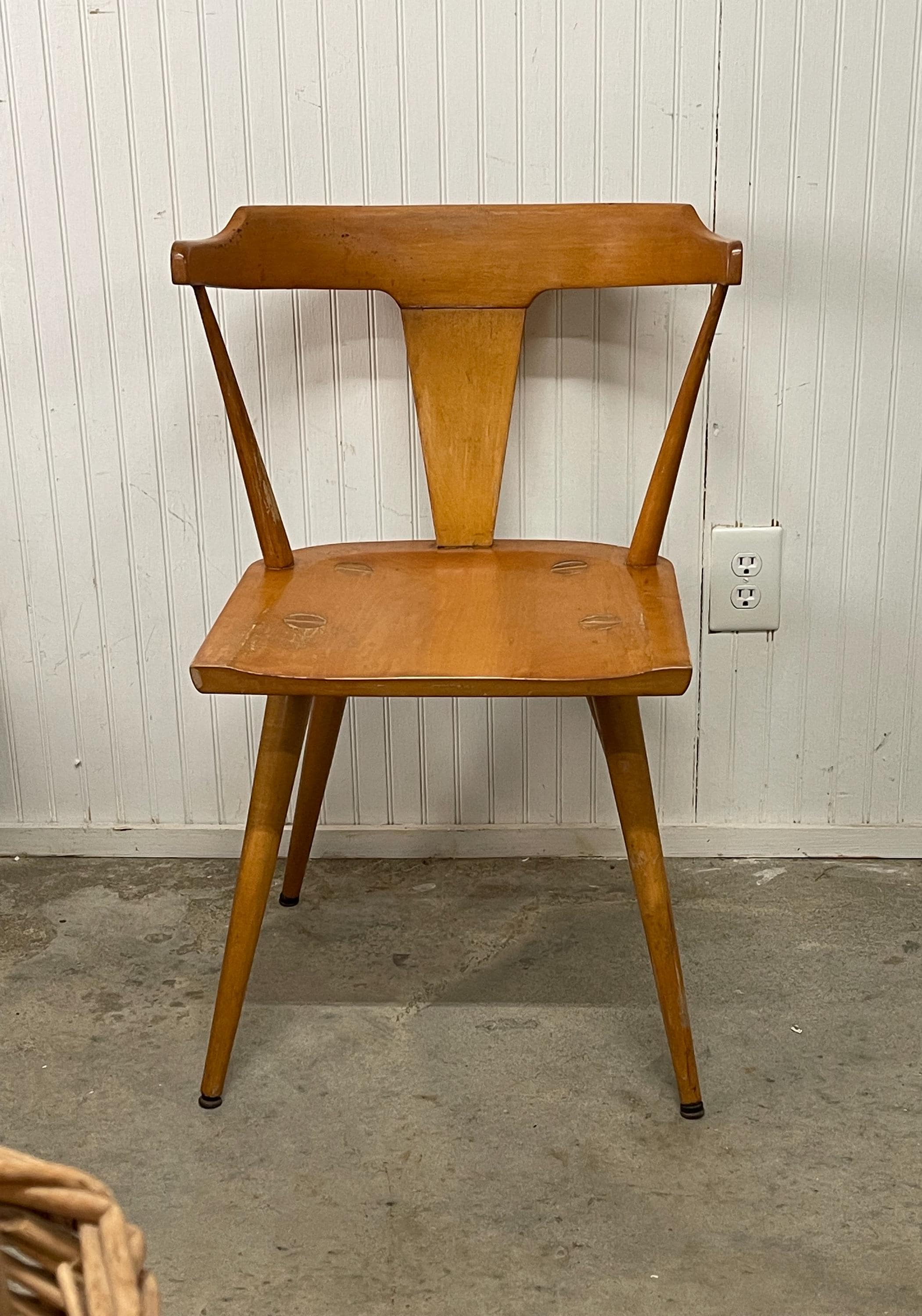 Mid Century Paul Mccobb 1530 Chair, Danish Modern Design, Solid