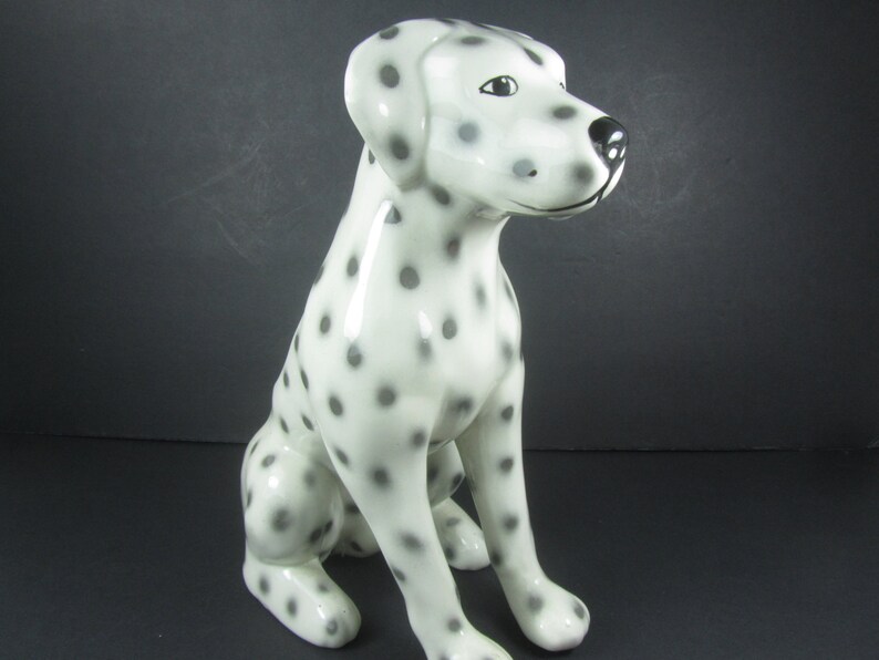 large ceramic dalmatian dog