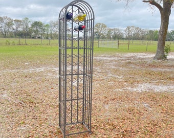 Large Wine rack, modern decor, wine holder, metal wine holder, large metal wine rack, wine cellar, iron rack, shop display, display cabinet