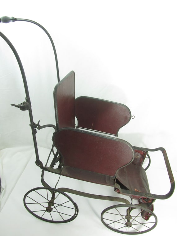 Antique Carriage Bloch Go Cart Victorian Carriage Baby Buggy Photo Prop Philadelphia Baby Carriage Factory Etsy