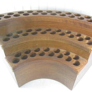 Display stand, essential oil holder, spool display,craft holder, Wood Cigar Display, Tobacco Display, Antique store display, cartridge