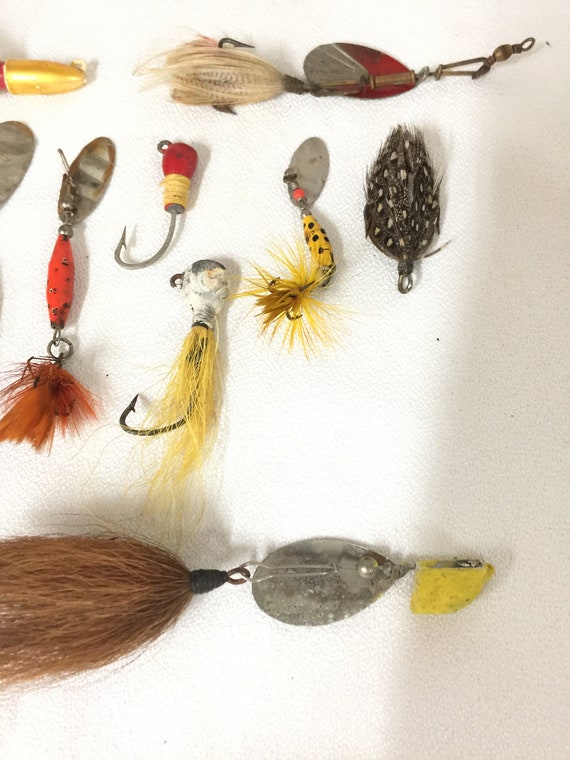 Fishing Lure Collection, Wood Fishing Lure, Shyster, Paul Bunyan, Feather  Lure, Outdoors, Camping, Fish Hook, Fisherman, Gift, Collectibles -   Israel