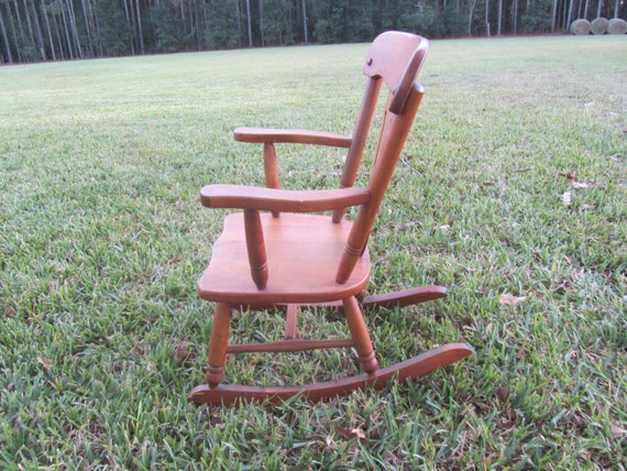 ramsdell child rocking chair