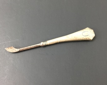 Vintage Tool, sterling silver tool, nail  tool, manicure tool, cuticle tool, collectible tools, make up cosmetic,  Beauty tool,