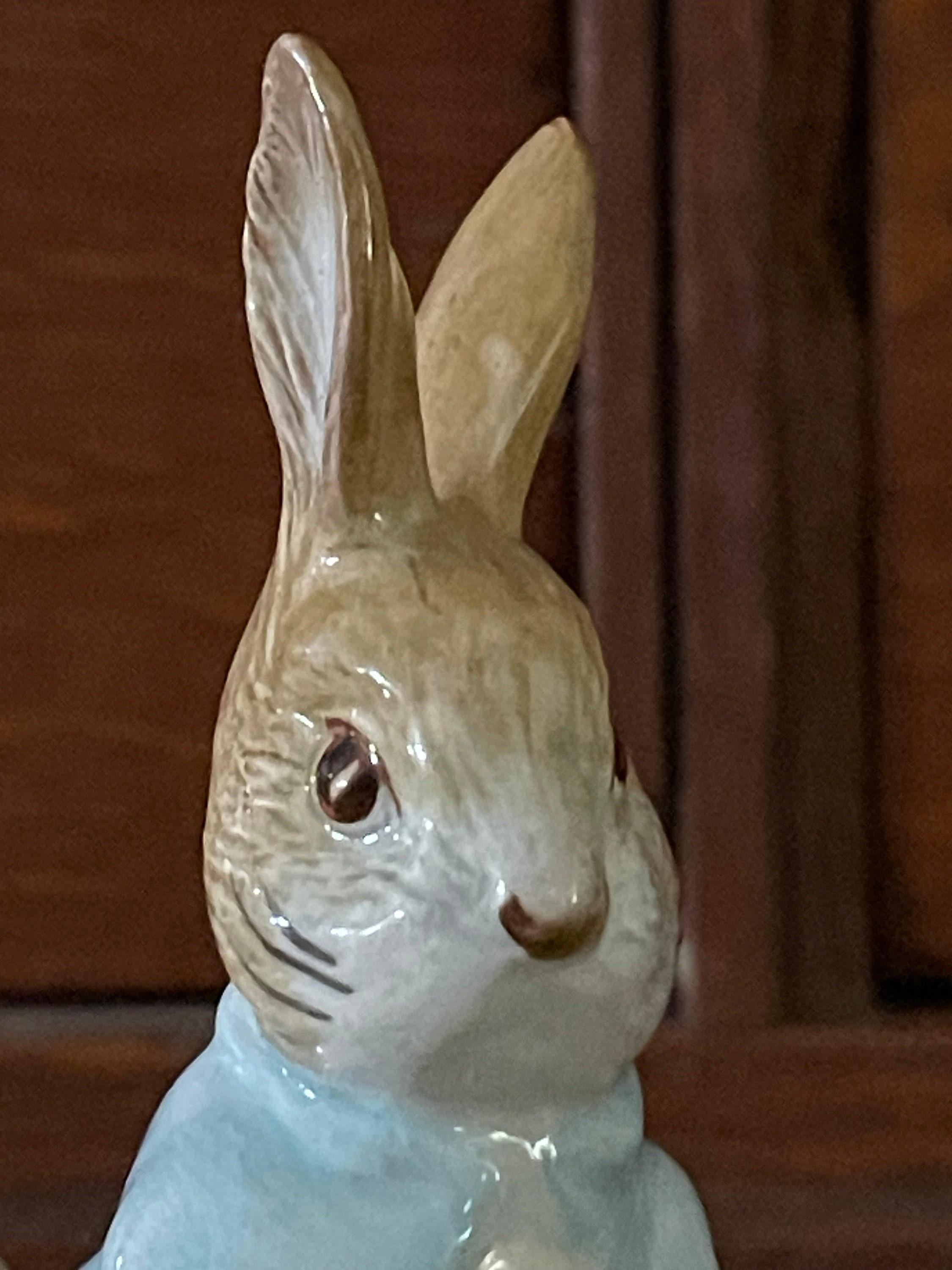 Peter Rabbit, Beatrix Potter Figure, Ceramic Rabbit, Whimsical, Beswick ...