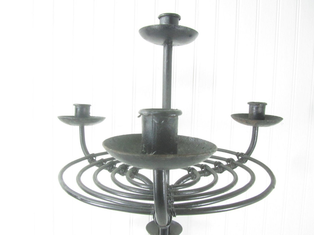 Wrought Iron Candle Holder, Wedding Center Piece, Cupcake Holder, Cake ...