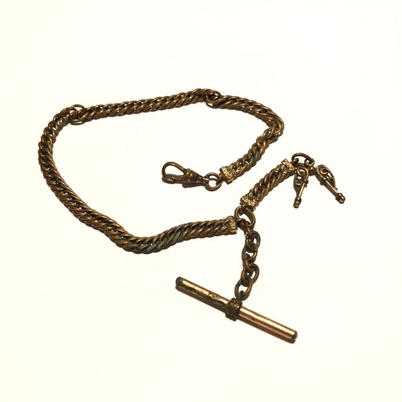 Antique Pocket Watch Chain Fob, Victorian watch ch