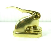 VINTAGE SEAL, Office Decor, Industrial, Music Library of Leora Laubaugh